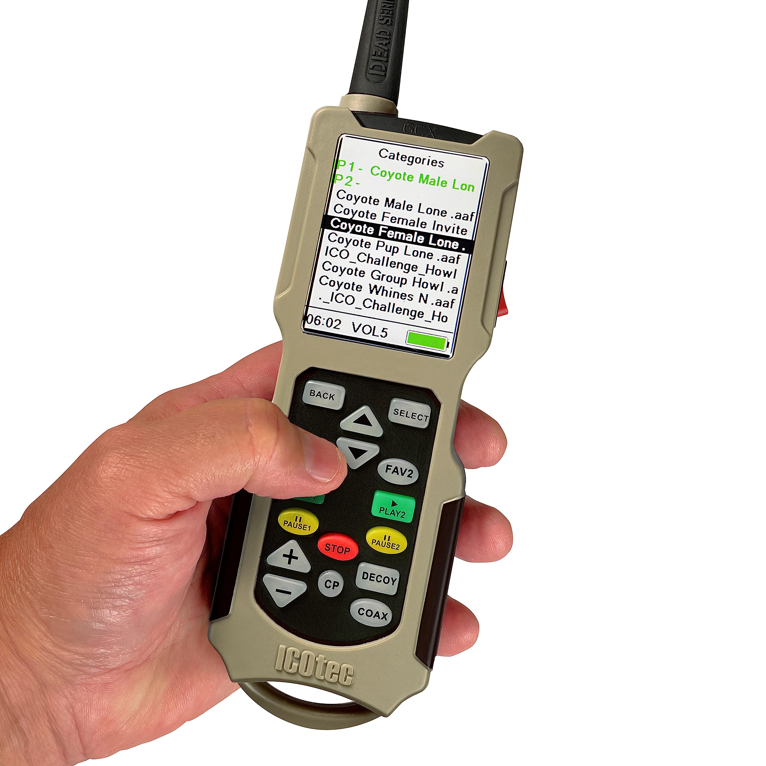 Amazon.com: Icotec Nomad+ Programmable Predator Call/Decoy Combo